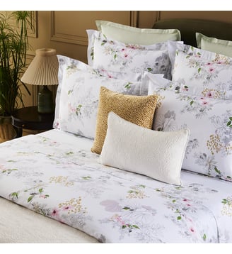 Housse de couette en satin Yves Delorme
