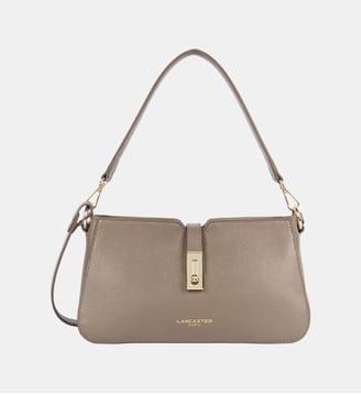 Sac rectangle Milano Horizon en cuir - Lancaster - Sable foncé