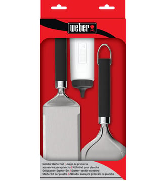 Ustensile plancha ensemble de 3 ustensiles pour plancha Weber