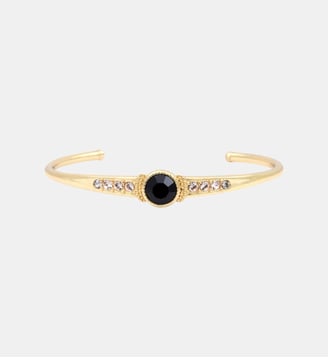 Bracelet jonc   - Traviata - Satellite - Noir quartz