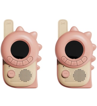 Paire de Talkie-Walkie Zoo - The Zoofamily - Rose