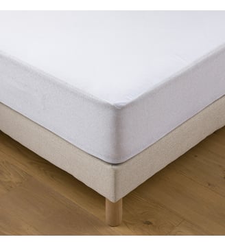 Protège-matelas, en jersey de tencel, imperméable - La Redoute Interieurs - Blanc