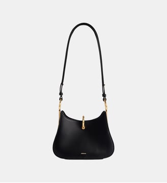Sac Ring en cuir - Rabanne - Noir et doré