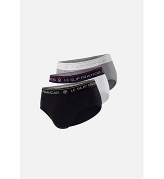 Lot de 3 slips en coton Le Slip Francais