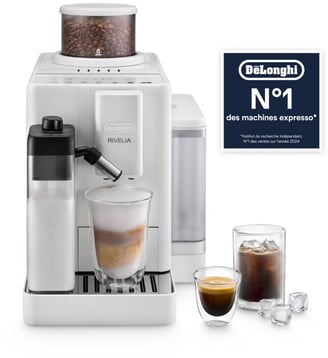 Expresso Broyeur Rivelia Start FEB4255.WXL - DeLonghi - Blanc