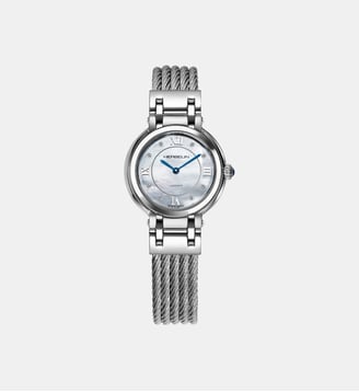 Montre Galet Nacre blanche 17430BC89 Herbelin
