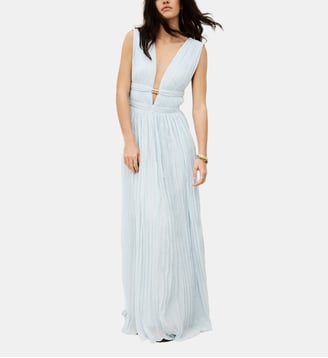 ROBE TANIA - Ba&sh - Bleu glacier