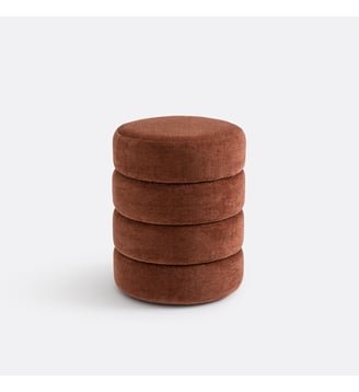 Pouf velours La Redoute Interieurs