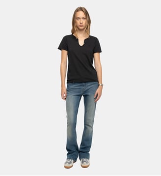 Tunisien Fishnet - Zadig&Voltaire - Vert gloom