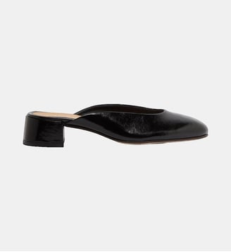 Mules à talons Nine en cuir verni - Jonak - Noir