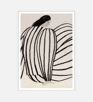 Poster   You - The Poster Club x Sofia Lind - Poster & Frame - Noir et blanc