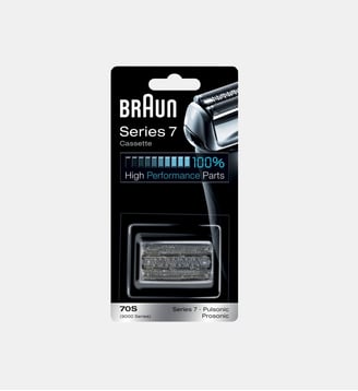 Tête de rasoir 70S / Series 7 Pulsonic - Braun - Noir