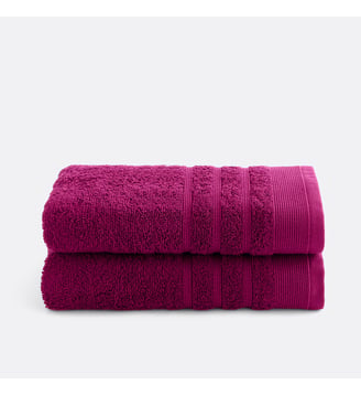 Lot de 2 serviettes éponge 600 g/m2 La Redoute Interieurs