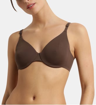 Soutien-gorge emboitant avec armatures Invisibility For Curves - Dim - Marron