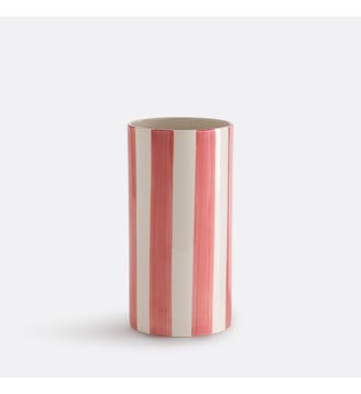 Vase en céramique à rayures, H25 cm La Redoute Interieurs