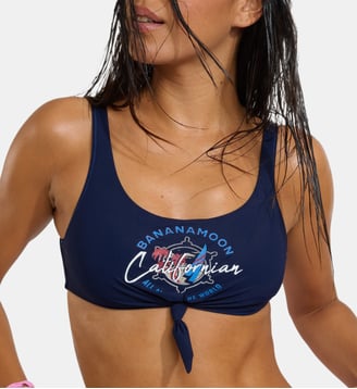 Haut de maillot brassière Nouo - Banana Moon - Bleu marine