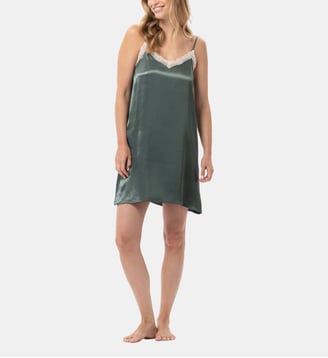 Nuisette en viscose DARCY 103 - Lingerie Le Chat - Vert