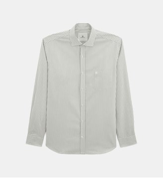 Chemise manches longues Charles à rayures - Serge Blanco - Beige