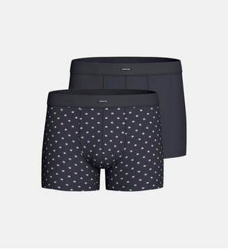 Pack 2 boxers d'homme en Coton - Impetus - Bleu marine