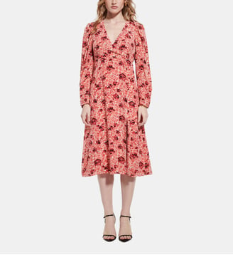Robe Rahina Imprimé - Zapa - Blanc