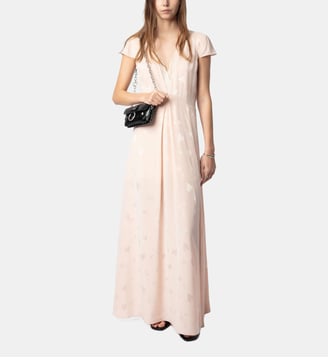 Robe Ravir 100% Soie - Zadig&Voltaire - Rose pearly