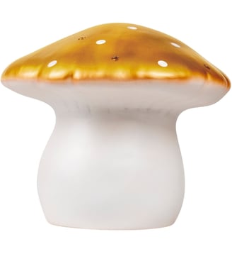 Grande lampe veilleuse champignon - Egmont Toys - Doré