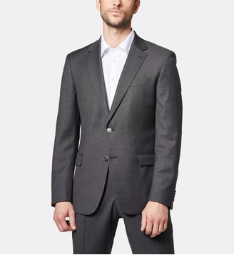 Veste de costume en laine regular Duncan - Digel - Graphite