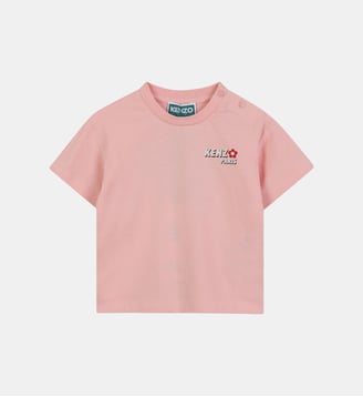 T-shirt à manches courtes - Kenzo Kids - Atomic pink