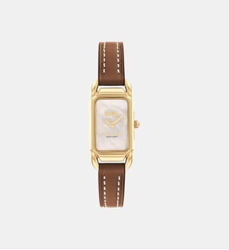 Montre Cadie Nacre blanche 14504028 - Coach - Doré