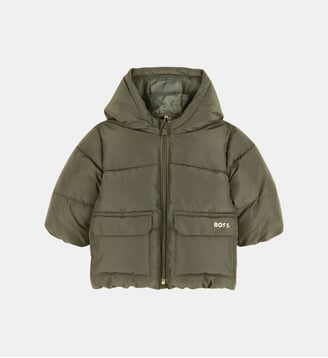 Veste à capuche - BOSS Kidswear - Tilleul