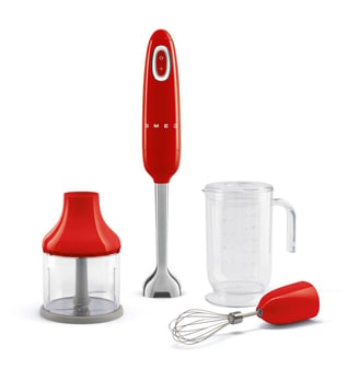Mixeur HBF03RDEU rouge - Smeg - Rouge