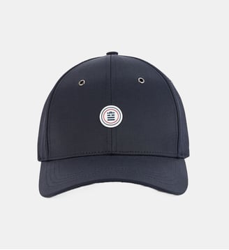 Casquette unie coton stretch - Serge Blanco - Bleu marine