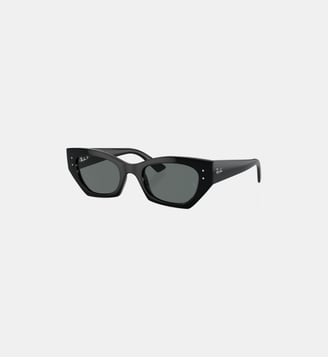 Lunettes de soleil Irrégulier RB4430 Zena - Ray Ban - Gris foncé