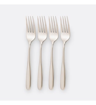 Lot de 4 fourchettes inox - La Redoute Interieurs - Inox