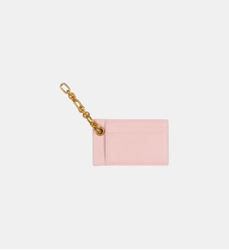 Porte-cartes Pulse en cuir lisse - Balmain - Noir