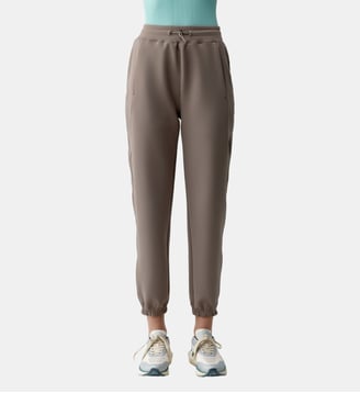Jogger de sport Lyssa Avec poches - Born Living Yoga - Taupe