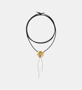 Collier ornement fleur Maje