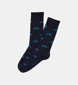 Chaussettes en fil d'écosse - Surf Marine - Arthur - Marine