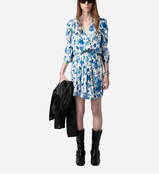 Robe Ruz - Zadig&Voltaire - Beige et écru