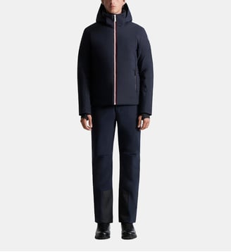 Veste droite à capuche Power III - Fusalp - Marine