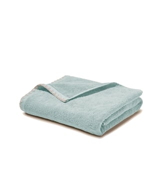 Serviette De Toilette  Éponge unie et point feston triangulaire Madura