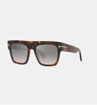 Lunettes de soleil Carré FT0847 - Tom Ford - Écaille