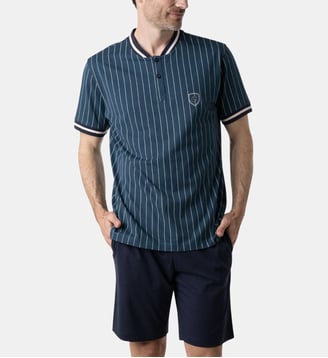 Pyjama court CASUAL - Eminence - Bleu