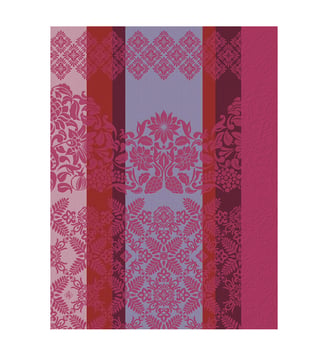 Torchon Mumbai 100% coton - Le Jacquard Francais - Rose blush