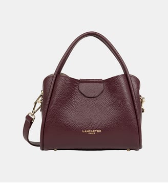 Sac à main Ida signature - Lancaster - Bordeaux foncé