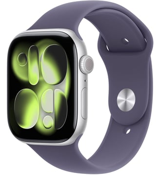 Montre connectée 42mm Alu Arg / Violet Serie 11 S/M Cellular Apple