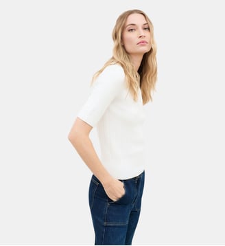 Pull mdannie - Coton - Caroll - Écru