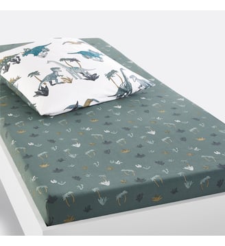 Drap-housse en coton bio Austin - La Redoute Interieurs - Multicolore