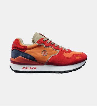 Sneakers Praloup - Serge Blanco - Orange