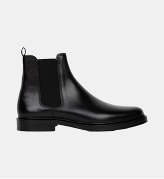 Boots Nolan Cuir - Bobbies - Noir intense